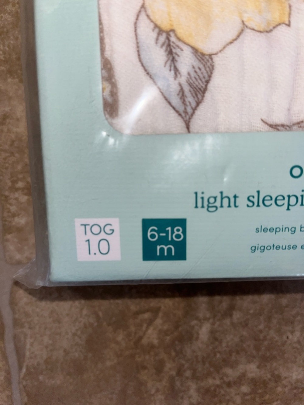 NWT aden + anais Floral & Butterfly Organic Muslin Sleeping Bag - - Picture 4 of 8